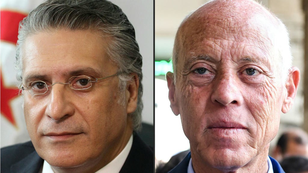 رسميًا .. قيس سعيد ينافس نبيل القروي في جولة الإعادة من انتخابات الرئاسة بتونس
