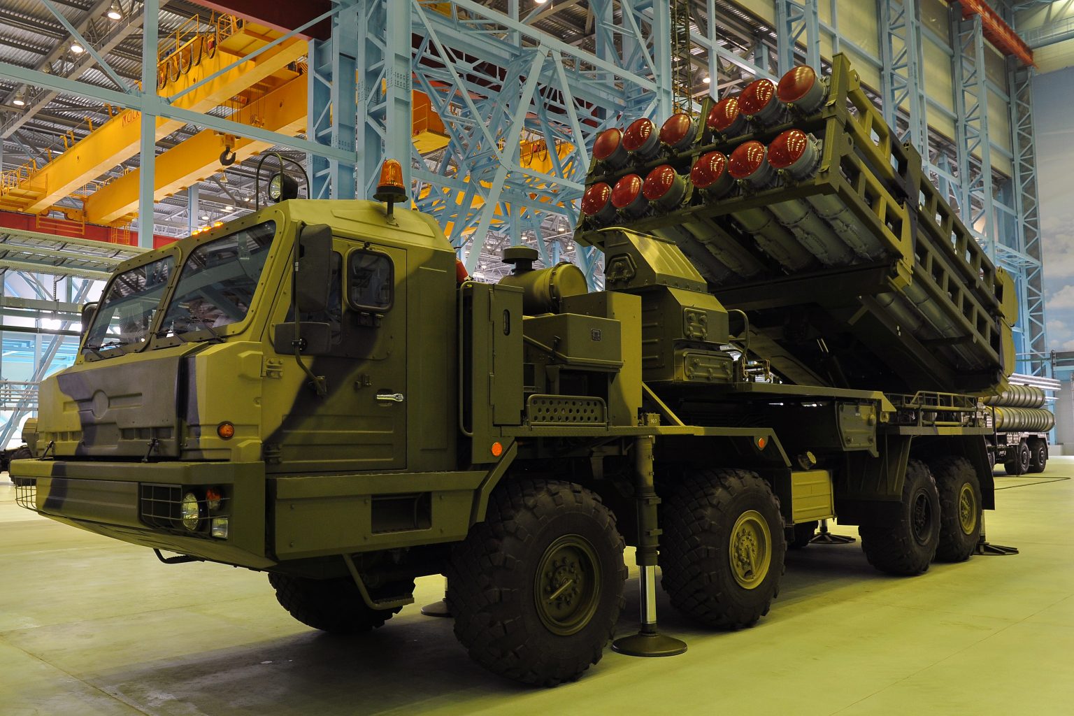 الجيش الروسي يختبر أحدث نظام صاروخي مضاد للطائرات من طراز S-350