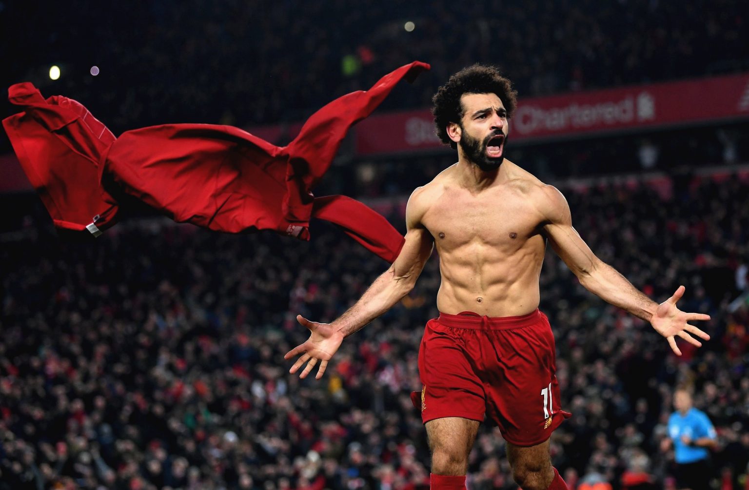 صلاح يكسر عقدته ويسجّل في مانشستر يونايتد .. ويقود ليفربول لحسم الدوري “إكلينيكيًا”